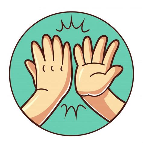 High Five Clip Art