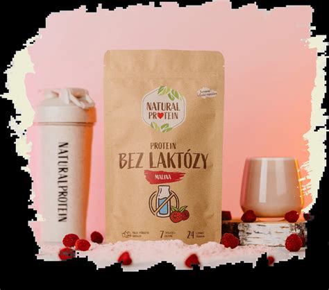 Bezlaktózový protein - Malina 1 kus | NaturalProtein.cz
