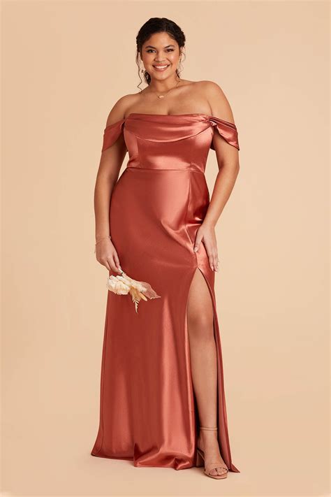 Terracotta Bridesmaid Dresses | Terracotta Dresses | Birdy Grey