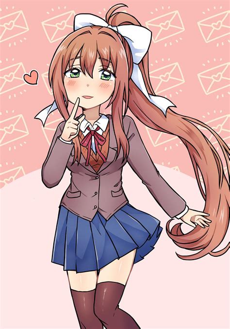 "Maybe I should send him a love letter..." : r/Monikafandom