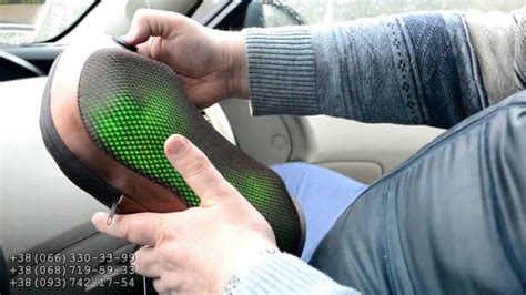 Массажная подушка для дома и машины Спартак Car and Home Massage Pillow ...