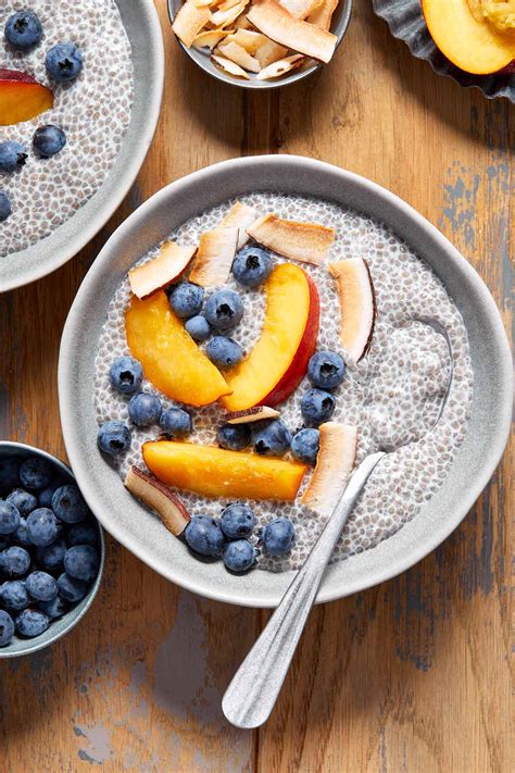 Oat milk chia pudding