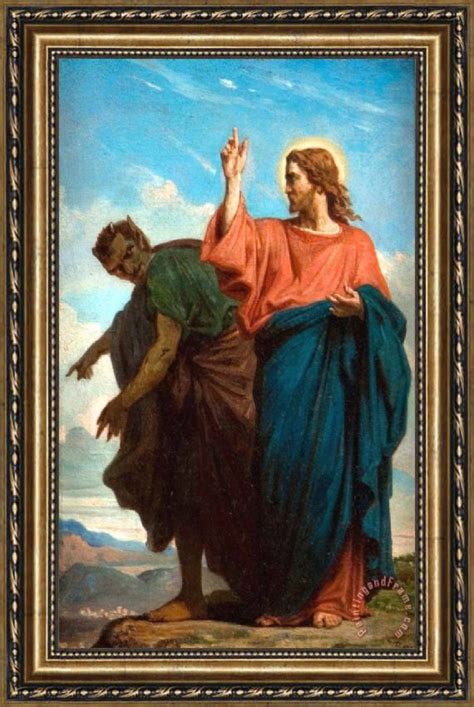 The Temptation Of Christ Painting at PaintingValley.com | Explore ...