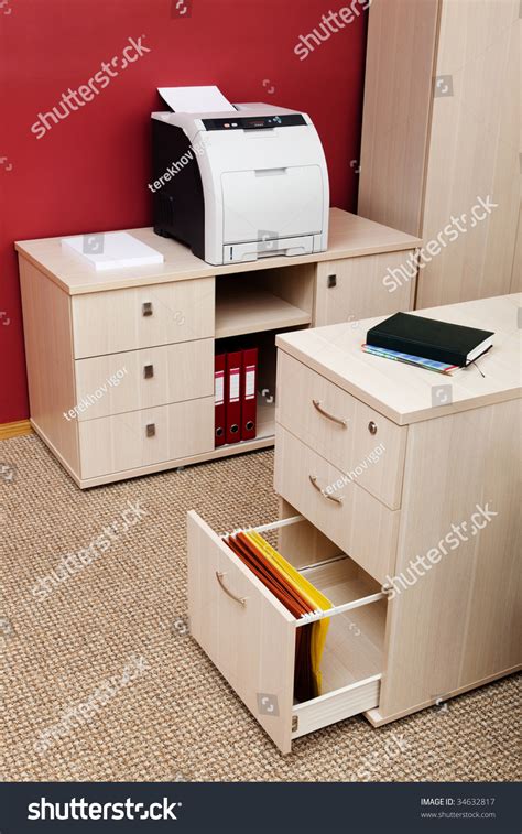 Printer Cabinet Modern Office Stock Photo 34632817 | Shutterstock