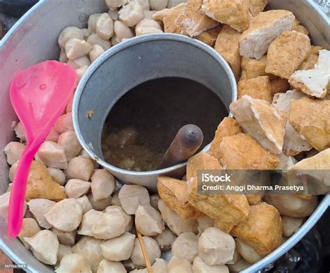 Pentol Or Meatballs Or Pentol Bakso Is An Indonesian Street Food Made ...