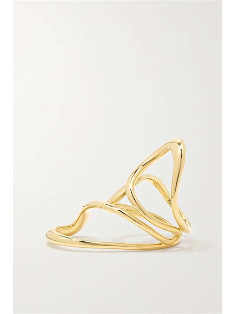MELISSA KAYE Aria Jane 18-karat gold ring | NET-A-PORTER