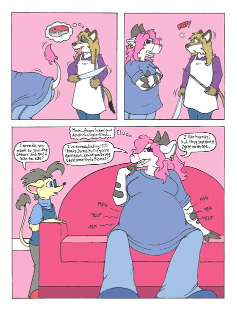g4 :: Hyena Cow Vore Comic by brain3times3