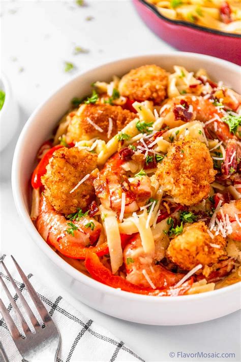 chicken and shrimp carbonara olive garden 4