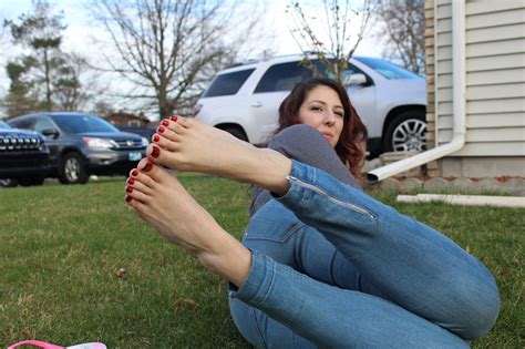 Greek Goddess Josie's feet