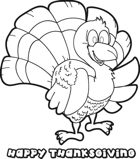 Free Thanksgiving Turkey Coloring Pages - Free Printable Coloring Pages