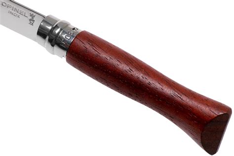 Opinel pocket knife No. 6 Luxury Range, stainless steel, padouk ...