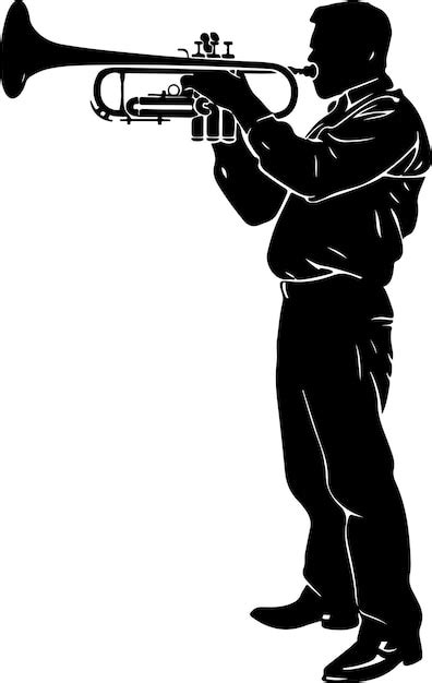 Trumpet Silhouette Png Vectors & Illustrations for Free Download