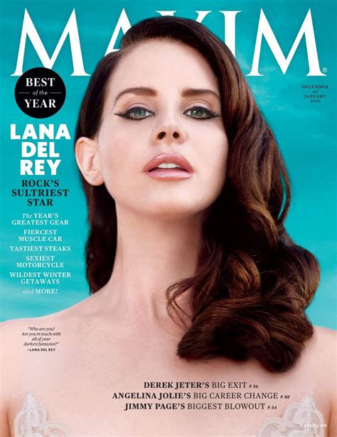 LANA DEL REY in Maxim Magazine, December/January 2014/2015 Issue ...
