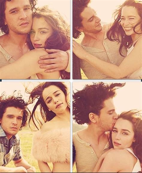 Emilia clarke and jon snow related – qikubozid