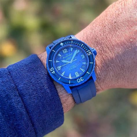 Rubber Strap for Swatch X Blancpain Fifty Fathoms Atlantic Ocean - ZEALANDE
