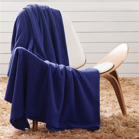 Shop Blue Single Fleece Blanket for Winters