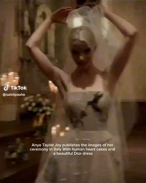 anya taylor joy wedding [Video] in 2024 | Anya taylor joy, Joy ...