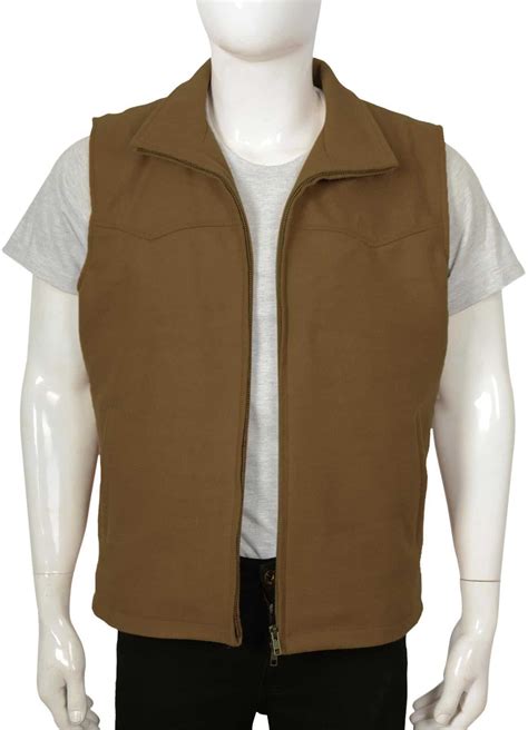 John Dutton Leather Vest | Yellowstone Jackets