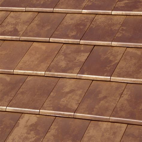 Flat tile Flat-10 Tokyo Copper Tejas Borja flat tile, brown tile ...