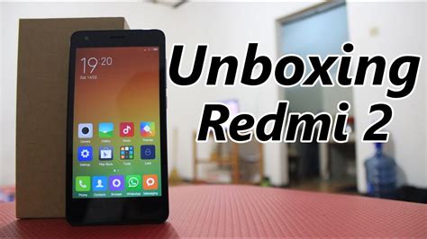 unboxing xiaomi redmi  indonesia youtube