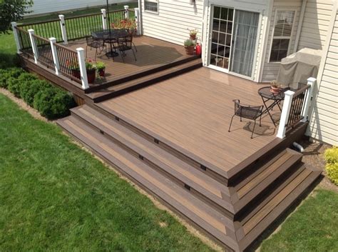 Best Multi Level Deck Design Ideas For Your Home! Deck With Pergola ...