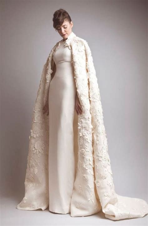 statement trend  amazing wedding dresses  capes artofit