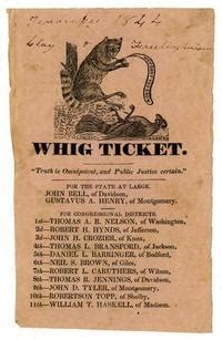 Andrew Jackson Campaign - The Whig Party