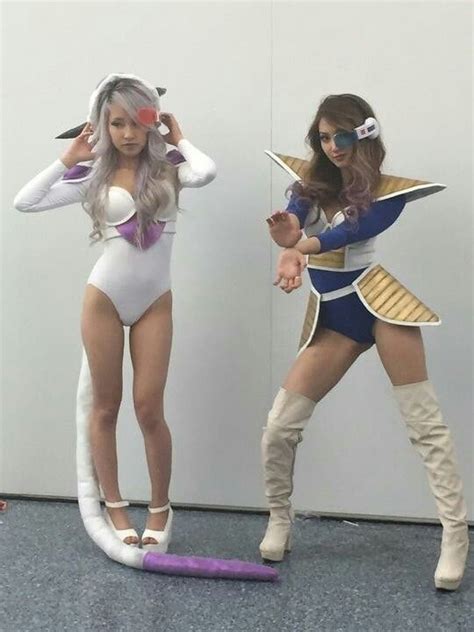 Dragonball z frieza and vegeta cosplay (Female variation) | Bailarinas