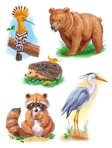 Иллюстратор Константин Саланда (70 работ) in 2024 | Animal clipart ...