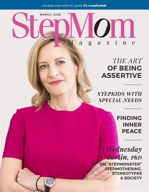 The March 2018 issue of StepMom Magazine is HERE: https://www