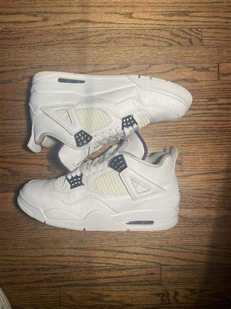 Nike Air Jordan 4 Purple Metallic | Grailed