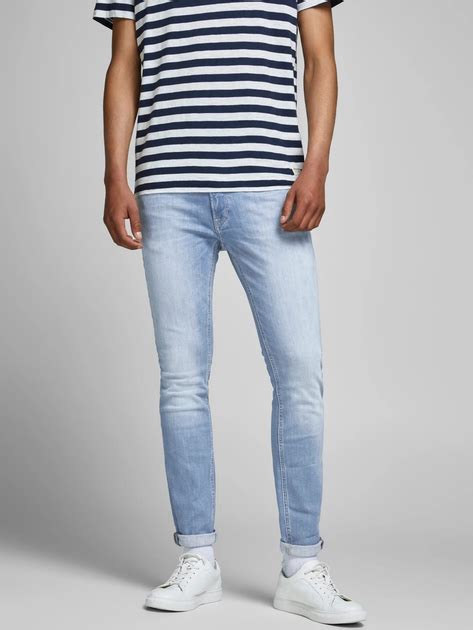 Джинсы Skinny мужские Jack & Jones 12166845 28/32 Голубые ...