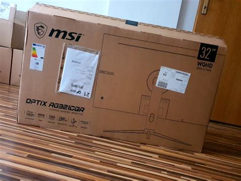 MSI Optix AG321CQR 2K 32 WQHD monitor 165Hz 1ms FreeSync Premium