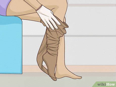 how to put on tights