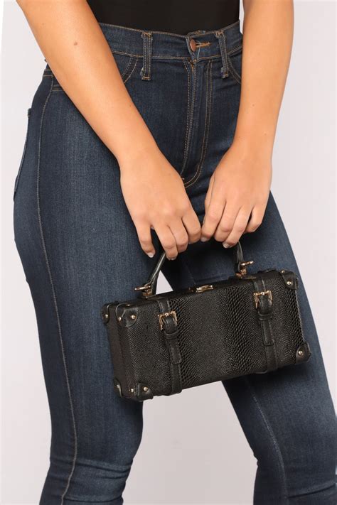 Here's The Case Satchel - Black | Fashion Nova