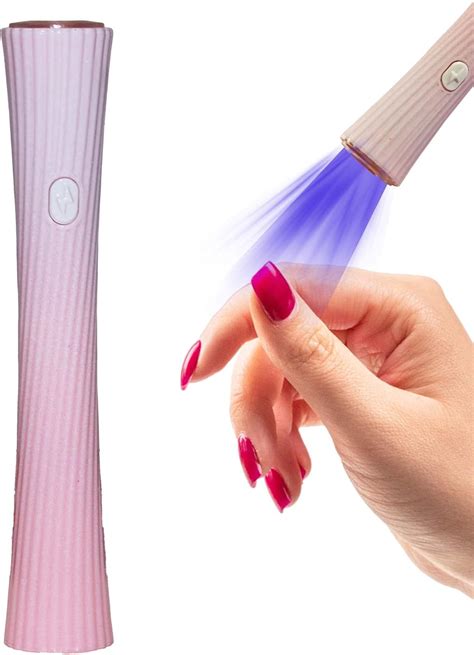 Amazon.com: Handheld Mini UV Light for Gel Nails, 3W Portable LED Nail ...