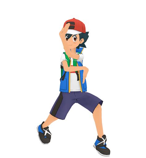 Ash Ketchum dl by MikuMikuKnight on DeviantArt