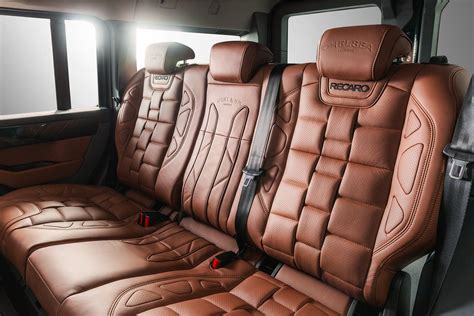 Ineos Grenadier | Sport Seat Leather Interior | Project Kahn