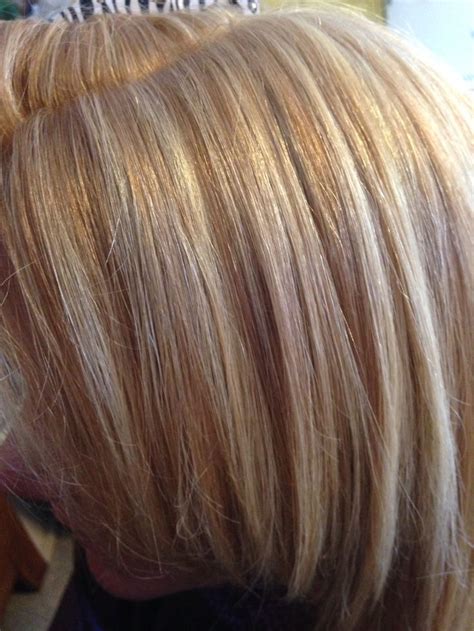 blonde  blonde hair foils coiffure