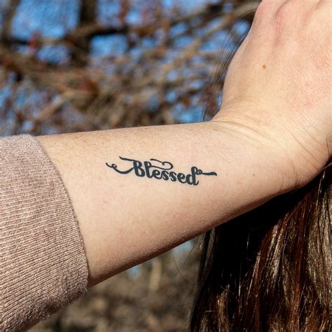 Blessed tattoo – Tattoo Designs for Women