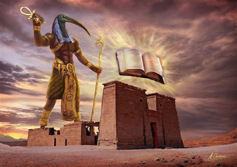 thoth anthony christou illustration