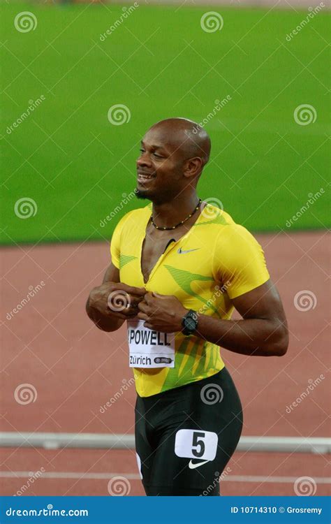 Asafa Powell editorial image. Image of athletisme, olympics - 10714310