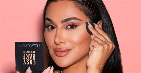 Huda Beauty's Easy Bake And Snatch Pressed Powder Just Dropped