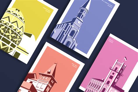 Ukraine illustrative posters / Kolomyia :: Behance