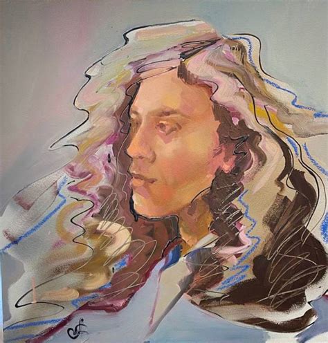 Curly Painting by Anna Bondar | Saatchi Art
