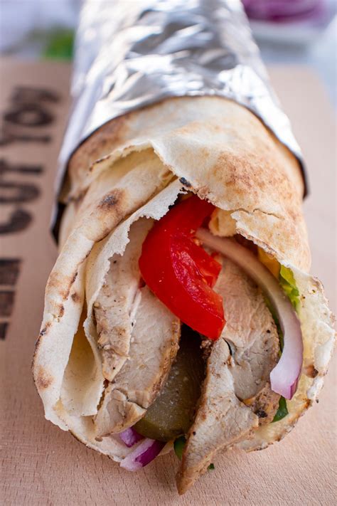 Chicken Shawarma Wrap Recipe Easy Homemade Chicken Shawarma (Baked Or