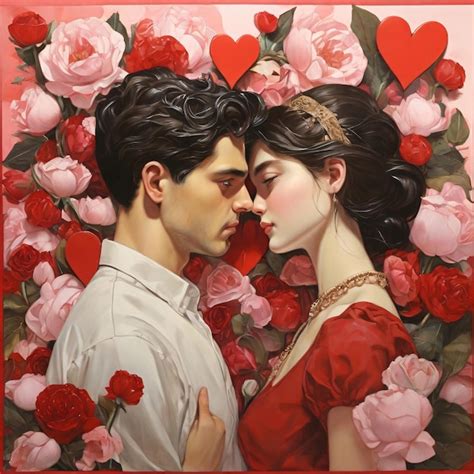 realistic romantic art images    freepik