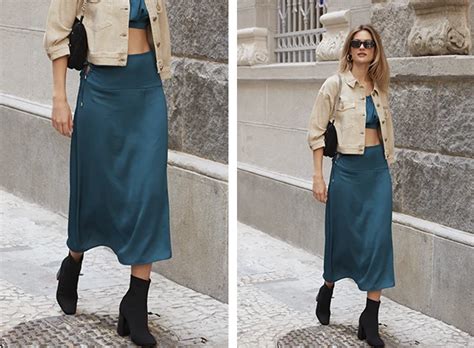 Looks Saia Midi Com Bota - 12 looks incríveis de saia midi com bota para todas estações