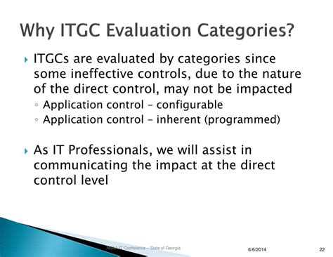 ineffective itgc impact powerpoint