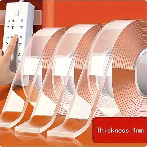 waterproof transparent tape double sided adhesive high viscosity